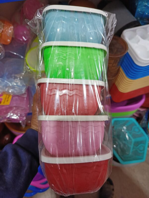 Splash 250ml set 4pc Cereal bowl with plastic cover